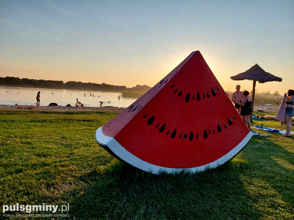 Owocowa plaża w Zborowie