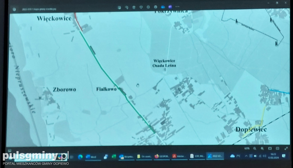 Koncepcja budowy ścieżek rowerowych w gminie Dopiewo