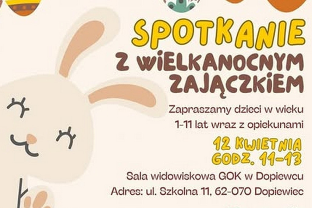 Spotkanie z zajączkiem.