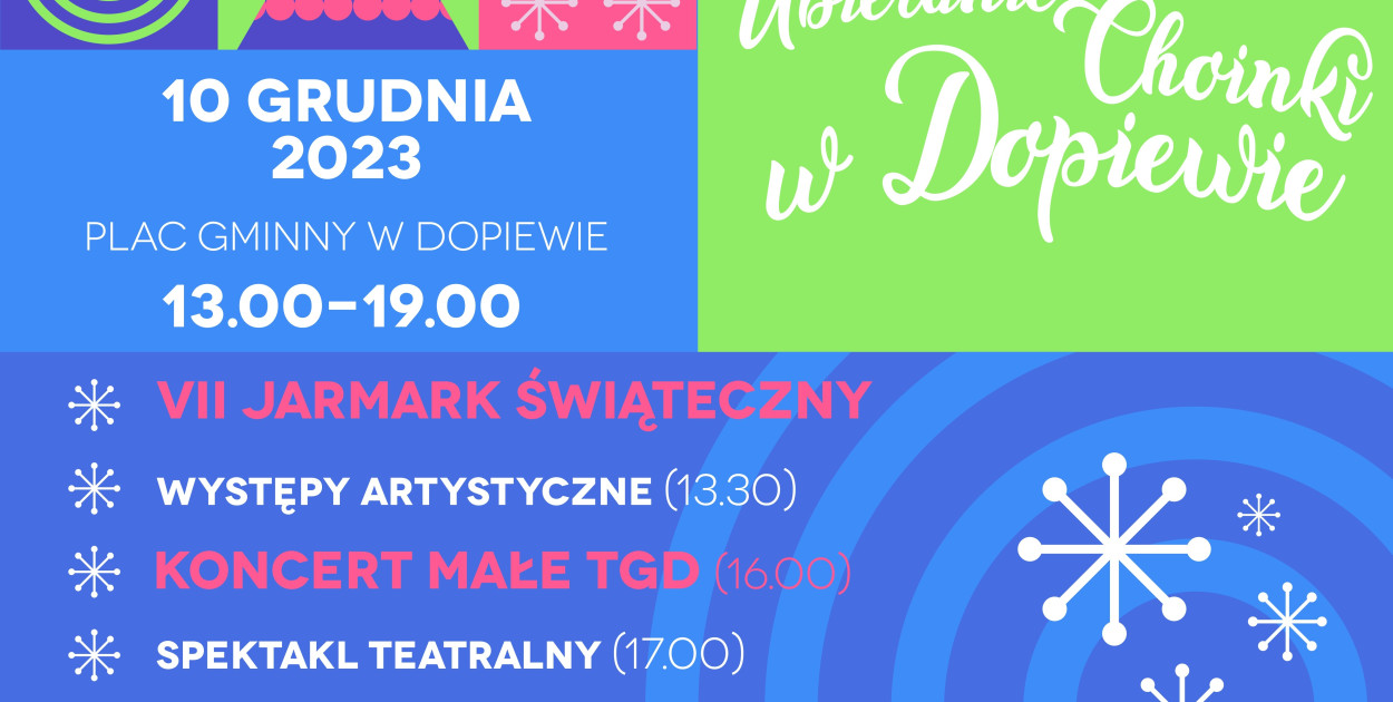 Wielkie Ubieranie Choinki 2023