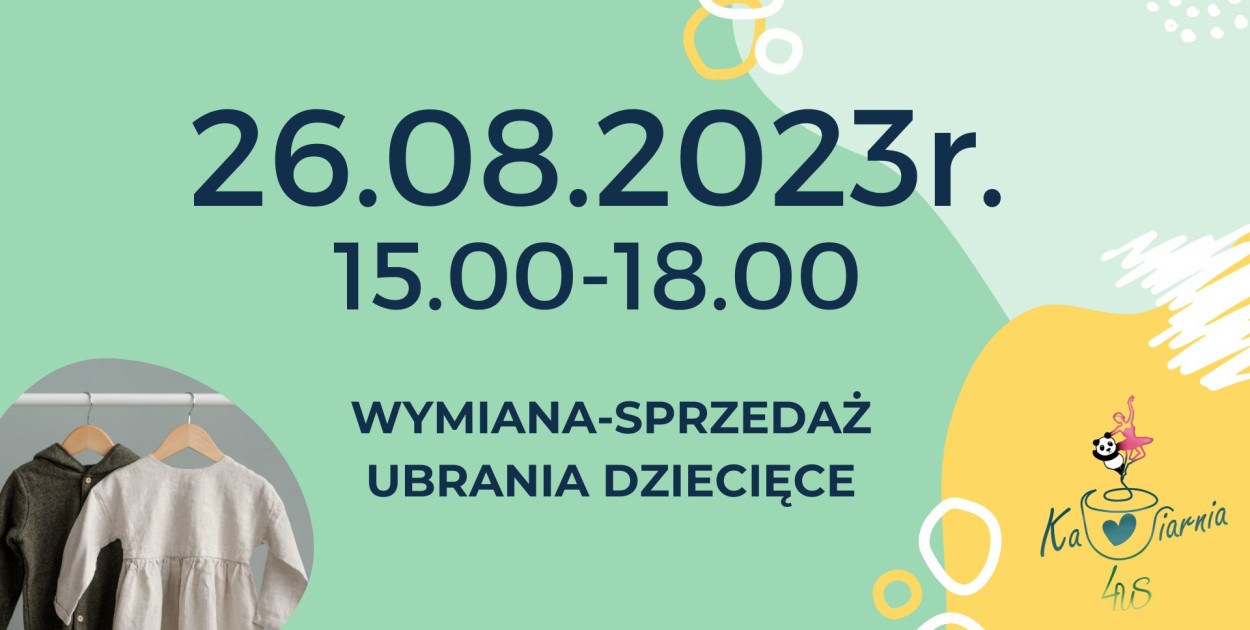 Dziecięcy Pchli Targ w sierpniu w Dąbrówce