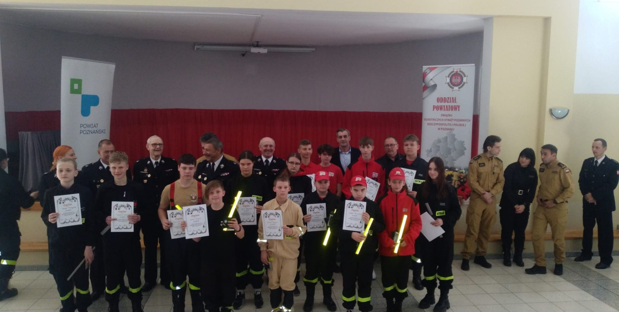 Młodzi strażacy z OSP Dopiewo awansowali do etapu wojewódzkiego