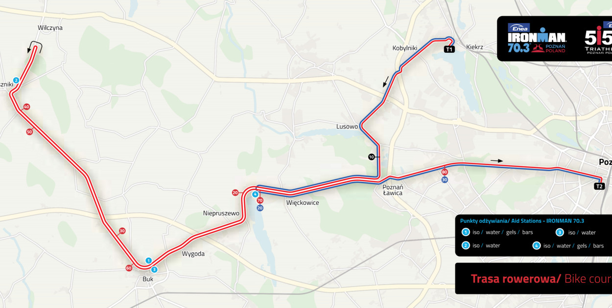 W niedzielę zawody triathlonowe. Zamknięta min. ul. Bukowska