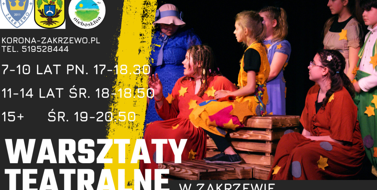 Ruszają zajęcia teatralne dla dzieci