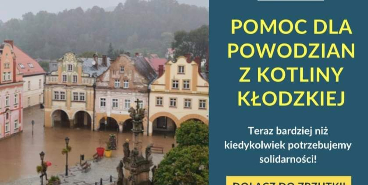 Aktualne zbiórki dla powodzian