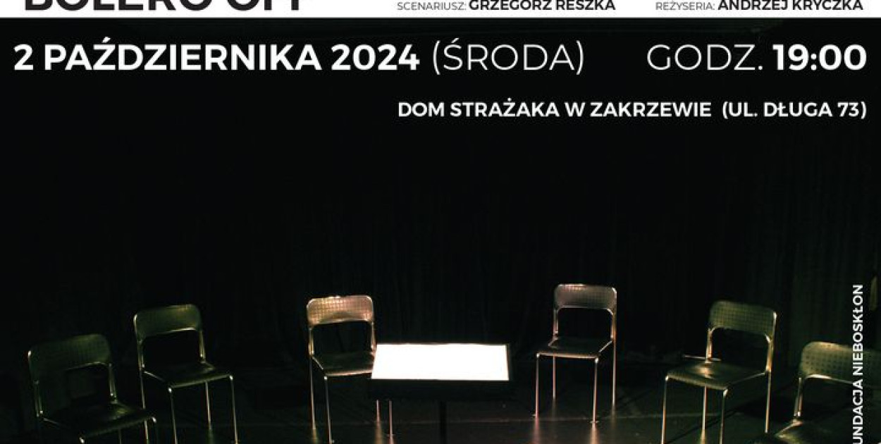 Casting dla młodzieży do sztuki „Bolero off”